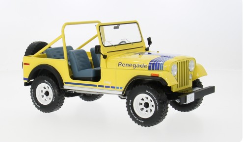 Jeep CJ-7 Renegade 1980 Lichtgeel - 1:18